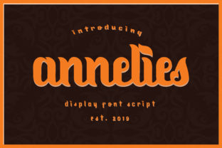 Annelies: A Display Font That Commands Attention in Digital Campaigns