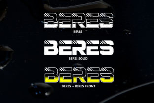 Beres: A Playful Display Typeface for Digital Designers