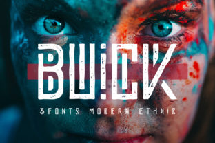 Buick: A Futuristic Font for Editorial Impact