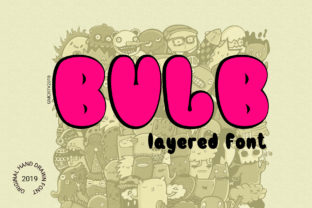 Bulb Layered: A Font for Engaging Digital Marketing Design