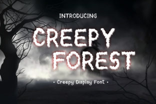 Creepy Forest: A Display Font That Gives Small Brands a Big Personality
