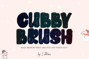 Cubby Crush: The Sweet Display Font for Branding