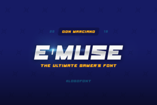 E-Muse Font Brings Bold Energy to Editorial Layouts