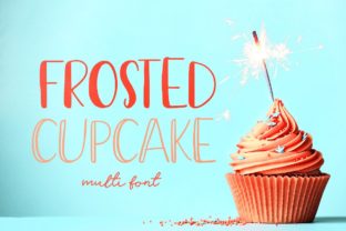 Frosted Cupcake: A Playful Display Font for Small Business
