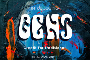 Gens: A Display Font for Bold Creative Statements
