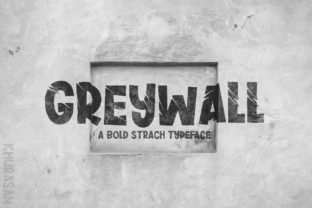Greywall: A Sweet Display Font for Handmade Magic