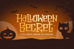 Halloween Secret: A Display Typeface Born for Campaigns
