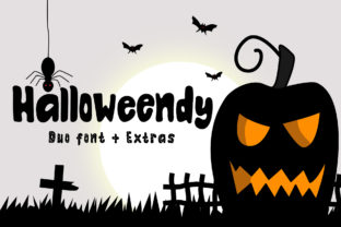 Halloweendy: The Playful Display Font for Business Branding