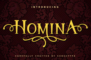 Homina Brings Warmth and Edge to Display Typography