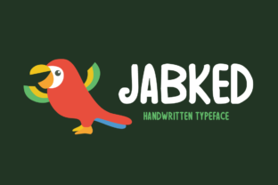 Jabked: A Bold Display Font with Bouncy Editorial Charm