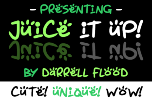 Juice It Up: A Zesty Hand-Drawn Font for Campaigns