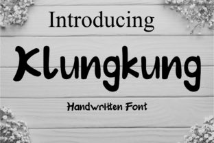 Klungkung Font: A Maker's Favorite Display Typeface