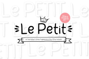 Le Petit Is a Display Font That Brings Whimsy to the Page