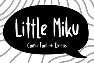 Little Miku: A Playful Comic Font for Editorial Warmth