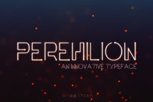 Perehilion: A Modern Display Font for Business Branding