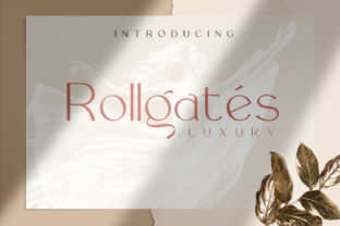 Rollgates Display Font: Sophistication for Web Design