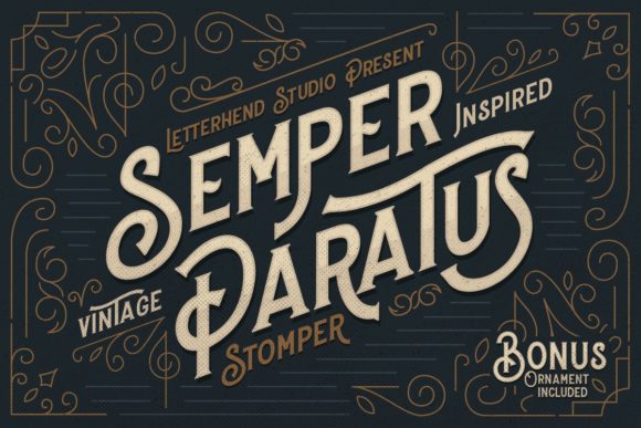Stomper: The Vintage Display Font for Bold Digital Branding