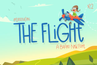 The Flight: A Font with Bold, Quirky Charm for Editorial Design
