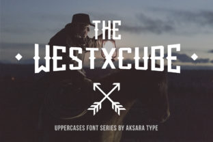 The Westxcube: A Bold Display Font for Modern Digital Brands