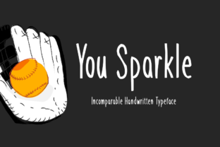 You Sparkle: A Charming Display Font for Crafters